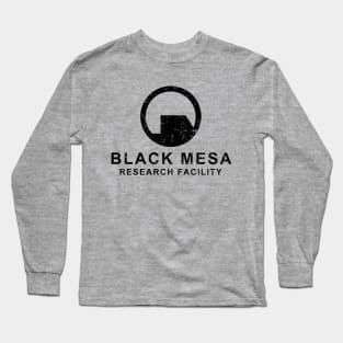 Vintage Black Mesa Long Sleeve T-Shirt